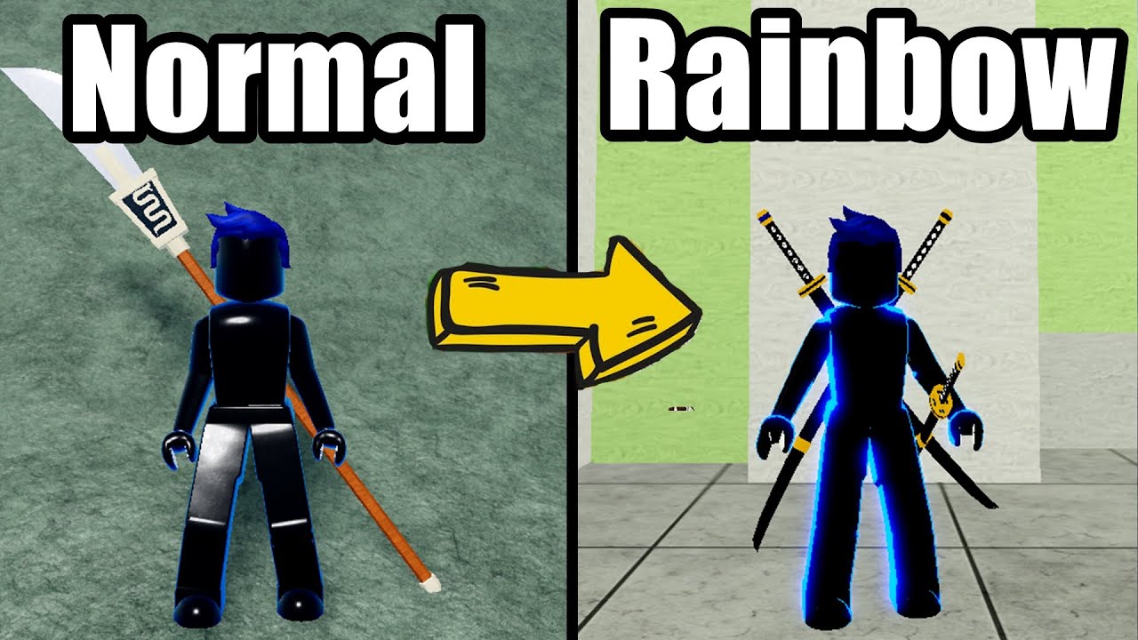 How To Get Rainbow Haki In Blox Fruits | Secret Aura Color Full Guide ...