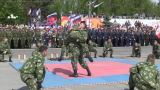 Показательные выступления на День Победы в Сызрани