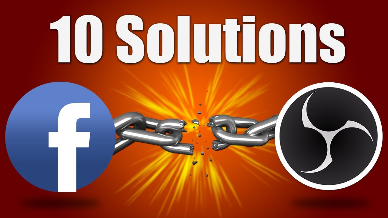OBS Won t Connect To Facebook Live FIX IT YouTube