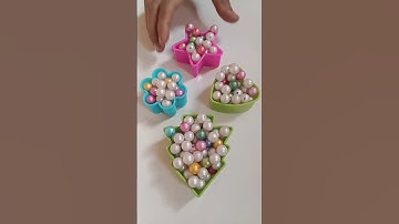 Asmr colourful beads reverse|Tree cookie cutter set|moti Reverse Satisfying| stonebeads