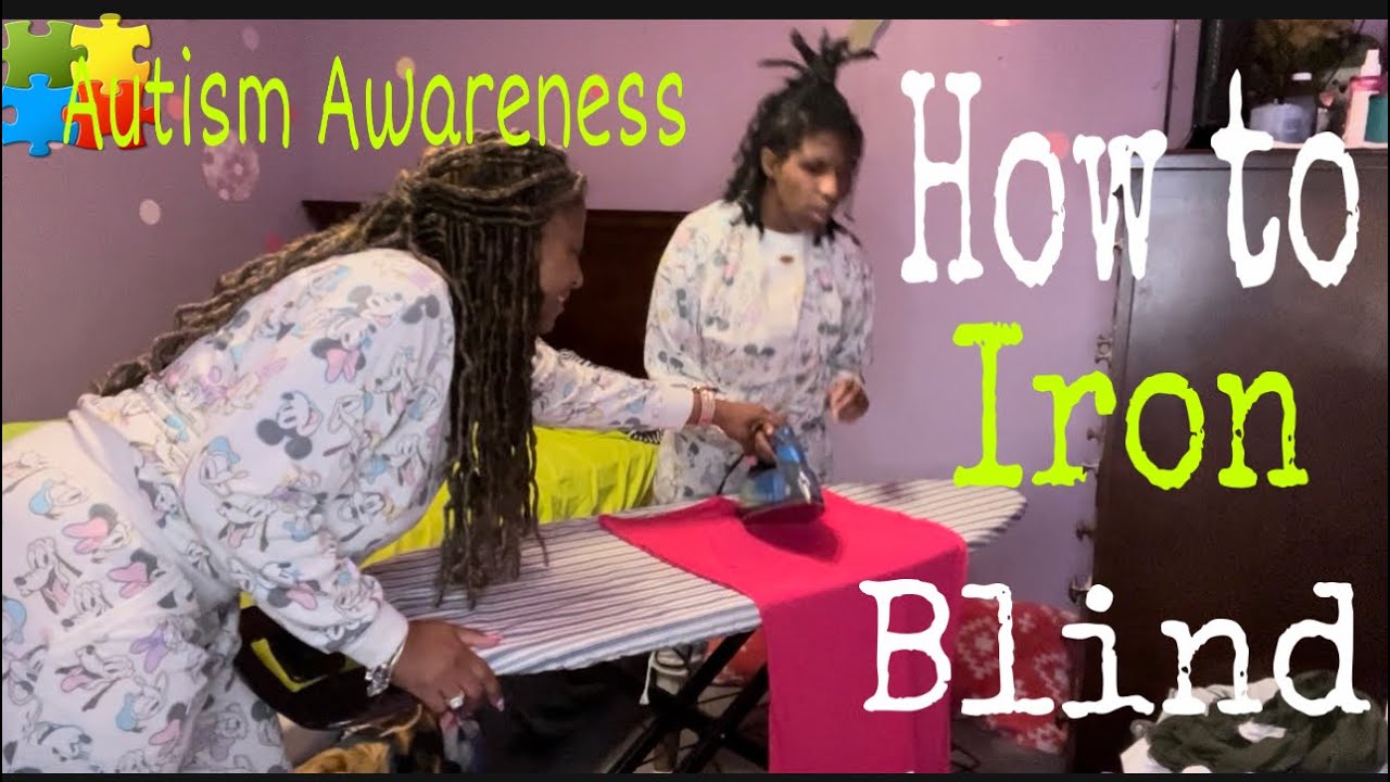 How to Iron Blind with Autism Iron Girlie Iron YouTube