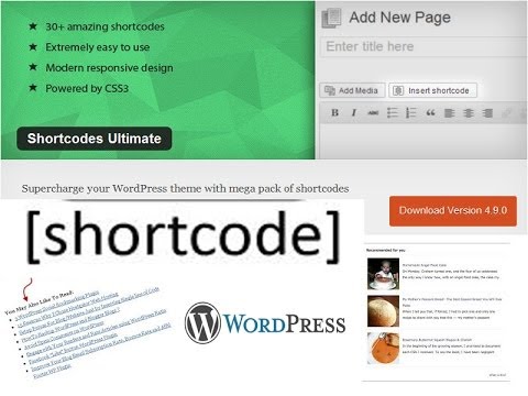 Wordpress Shortcodes Ultimate Easily Modify Posts   Layouts And Templates