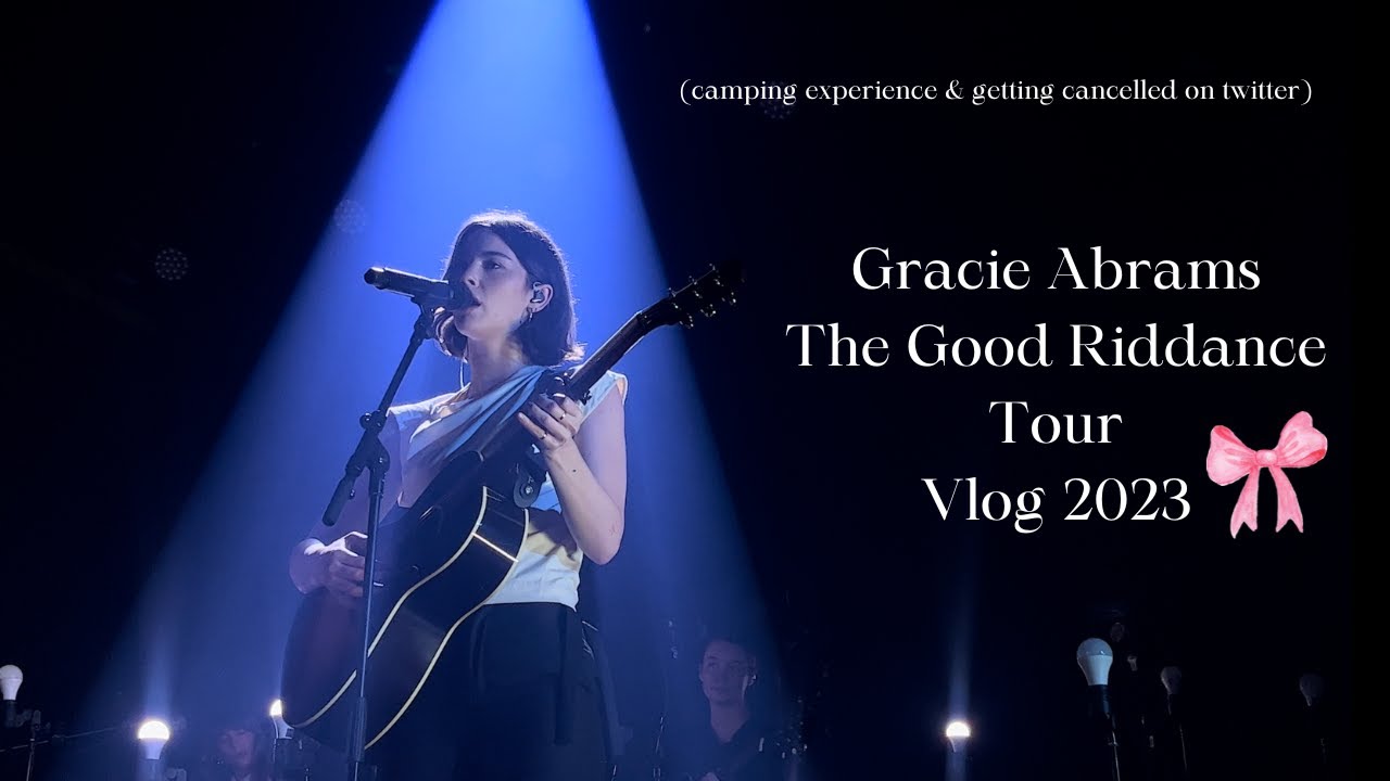 Gracie Abrams: The Good Riddance Tour AMSTERDAM vlog - YouTube
