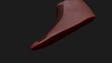 shoe - zbrush timelapse