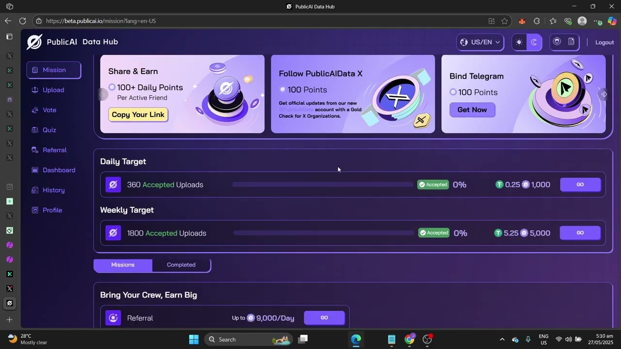 Public AI Airdrop. Share In 500K Rewards For Your Voice Over. 