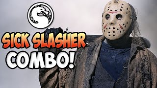 Mortal Kombat X Sick Slasher Jason Combo - Mortal Kombat Xl Jason Voorhees Gameplay