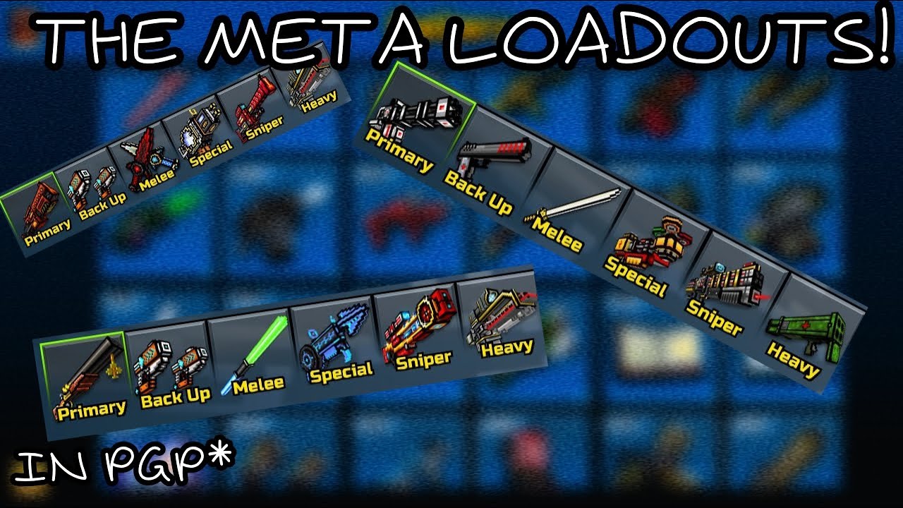 TOP 10 LOADOUTS IN PIXEL GUN PLUS (4.0.2 meta)