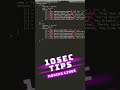 10 SEC Tips - Sublime Text - Moving Lines #shorts