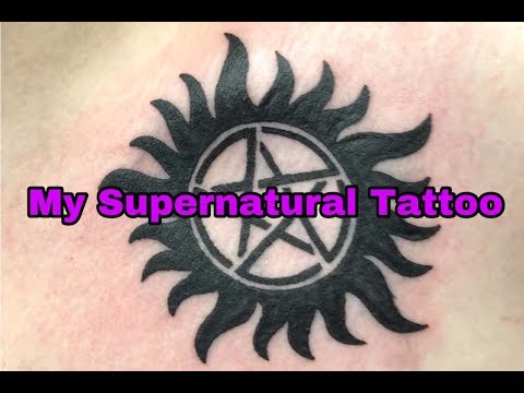 🧂&🔥 Supernatural Tattoo for Hanna! 🖤 #supernatural #supernaturaltat... |  TikTok