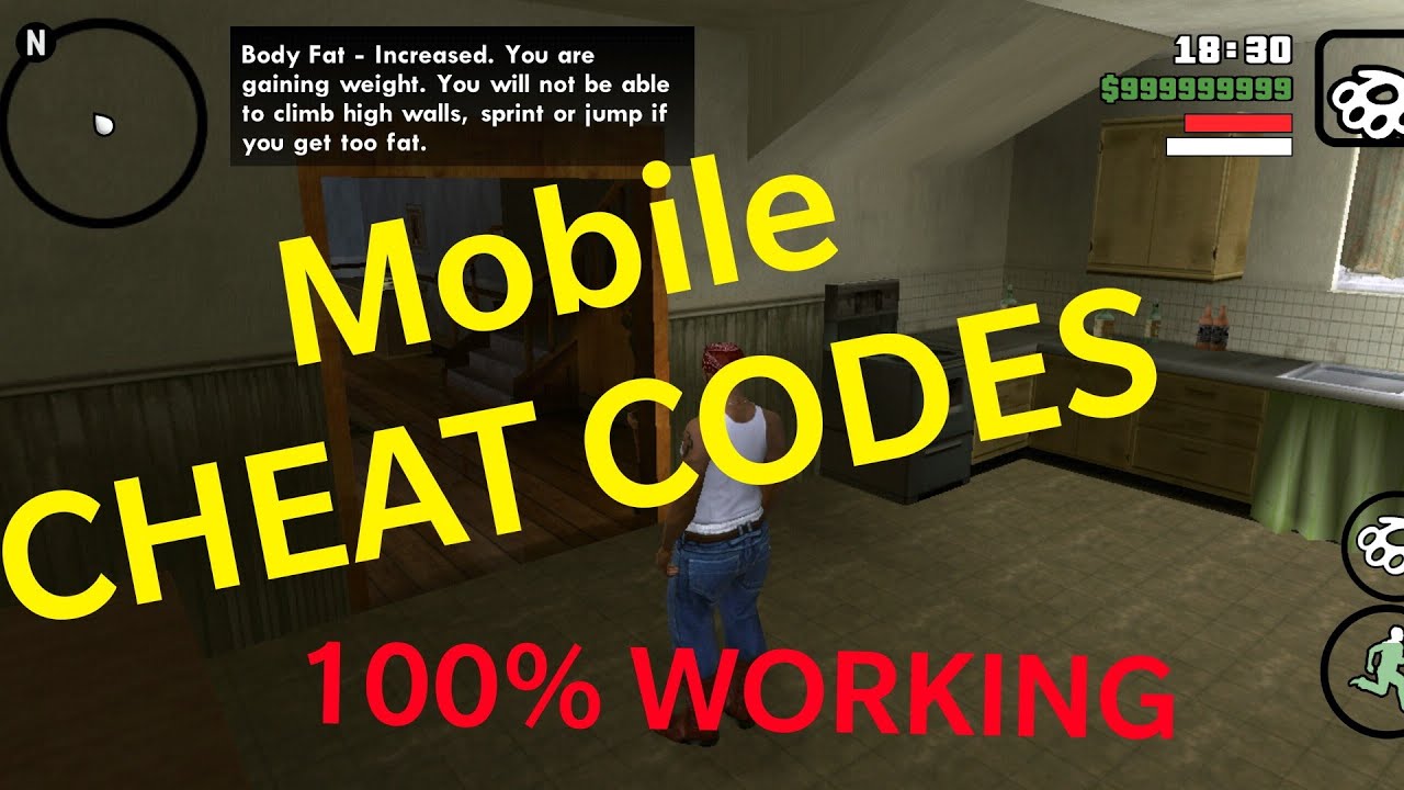  GTA  San  Andreas  MOBILE  Android CHEAT  codes YouTube