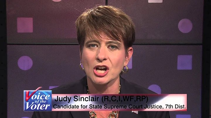 Judy Sinclair (R,C,WF,I,Ref.), Candidate for NYS S...