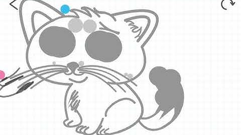 Cute kitty #1)... Brain Dots！ http://braindotsapp.com #BrainDots