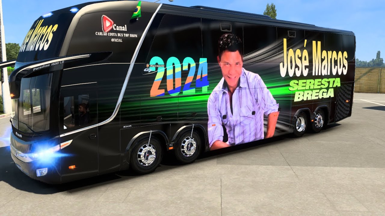 JOSÉ MARCOS SERESTA & BREGA 2024 NO BUS TOP SHOW