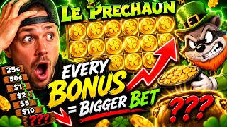 Le Prechaun, But I Increased My Bet Every Bonus... screenshot 3