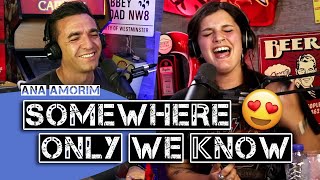 Ana Amorim canta tema dos Keane &quot;Somewhere only we know&quot;