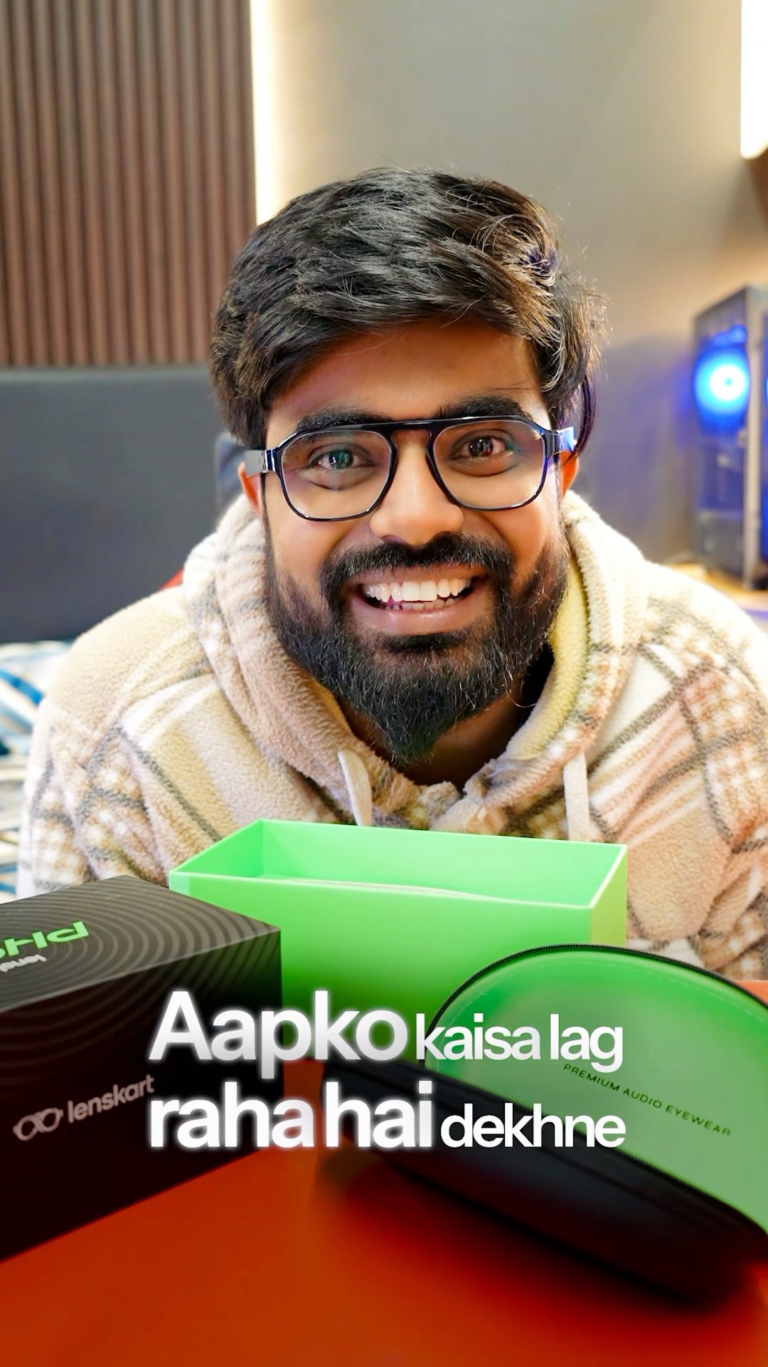 My New Smart Glasses ? Lenskart Phonic Smart Glass #lenskart #shorts #dushyantkukreja
