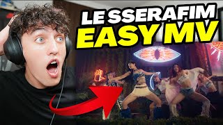 South African Reacts To LE SSERAFIM (르세라핌) 'EASY' OFFICIAL MV !!!