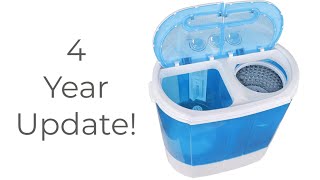 Portable Washer and Spin Dryer! 4 Year Update!!