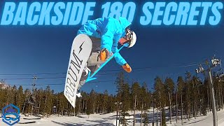How to Backside 180 On A Snowboard [Coolest trick ever?]