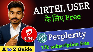 🇮🇳Airtel users के लिए Free Perplexity ? how to get perplexity pro for free ( perplexity ai )