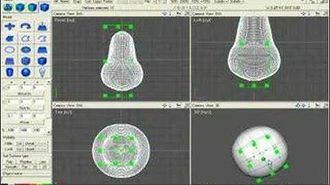 Sculpted Prims: Modeling a Pear with AC3D (NTSC)
