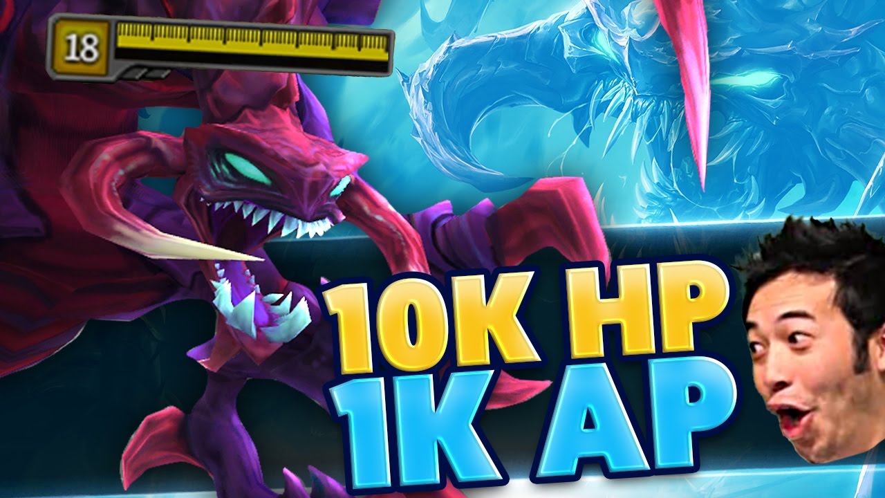 10K HP CHOGATH, 1K AP CHOGATH OR BOTH?? | WHICH TEAM ARE YOU ON?? | CHO'GATH SUPPORT | BunnyFuFuu