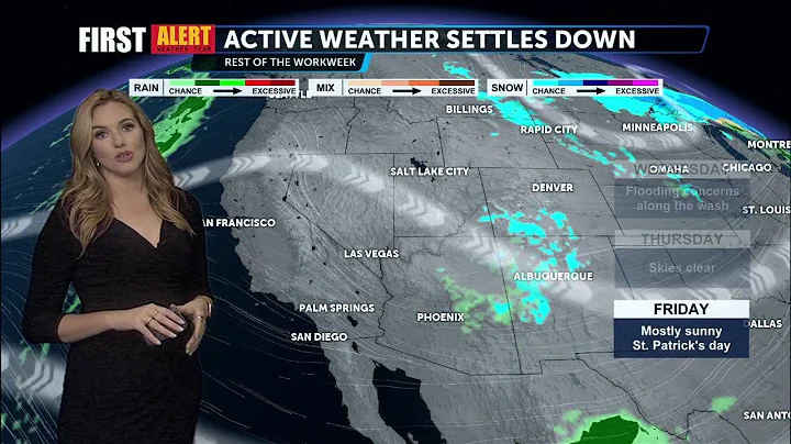 First Alert Weather with Haley Clawson - Wednesday 11PM, March 15, 2023