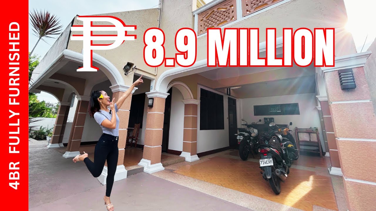 HOUSE TOUR DUMAGUETE 4BR SEMI-FURNISHED HOME & 309 SQ. METER LOT BY RESTOS &  MALLS | P8.9 MILLION