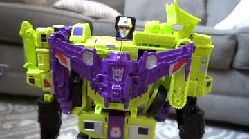 Transformers Devastator Constructicons Decepticons and Devastation video game!