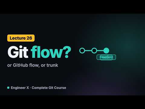 Git Branching Workflows: Git Flow vs GitHub Flow vs Trunk-Based Development | Git Course L26