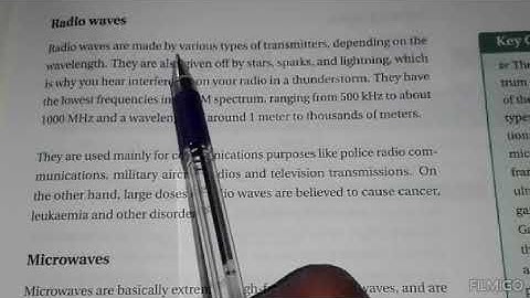 Grade 10 physics unit 6     6.2 EM Spectrum