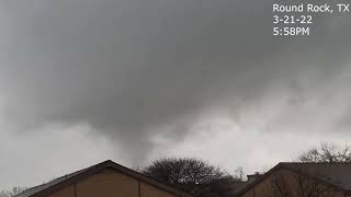 Round Rock, Texas Tornado 3-21-22