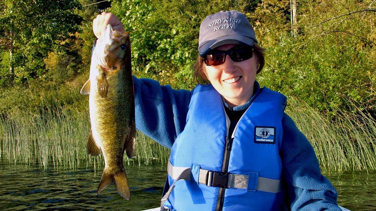 Fishing with Rod Smallmouth Bass Fishing YouTube