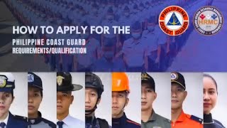 Way to join the Philippine coast guard