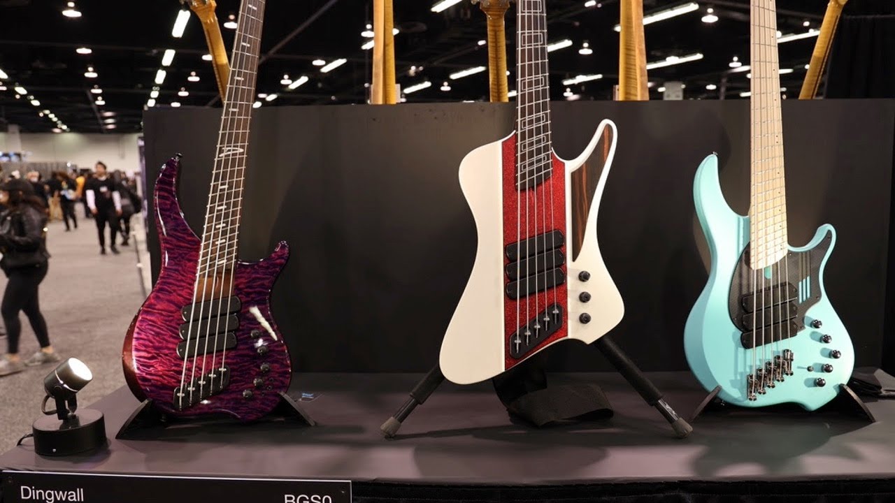 Bass Musician Magazine - NAMM 2022 - Dingwall Guitars - YouTube