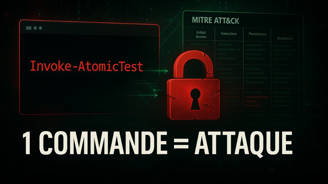MITRE ATT&CK expliqué : 1 commande = 1 cyberattaque