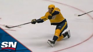 Nashville Predators Third Line Dominates in 5-1 Win Over San Jose