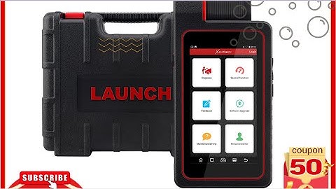 LAUNCH X431 Diagun V (Product use video)