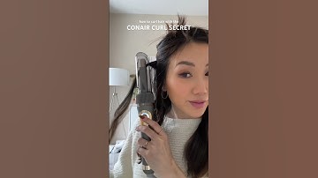 How to curl hair with the Conair Curl Secret Automatic Curler #hairtutorial #beautytips #hairtips