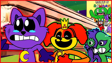 SMILING CRITTERS vs. GARTEN OF BANBAN.! Poppy Playtime Animation - Coffin Dance Meme Song (COVER)