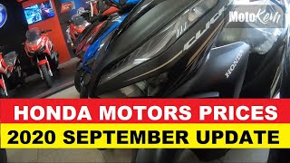 HONDA MOTORCYCLE PRICELIST 2020 PHILIPPINES | Updated Prices | Hondamar