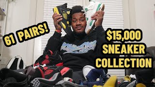 $15,000 Jordan Sneaker Collection - Over 60 Pairs!