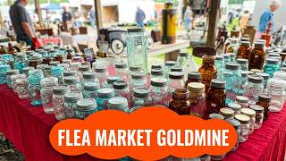 YOU WON T BELIEVE THIS GOLD MINE JACKPOT RABUN GAP GA FLEA MARKET TREASURE HUNT WITH ME