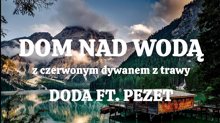 DODA DOM NAD WODĄ Z CZERWONYM DYWANEM Z TRAWY FT. PEZET