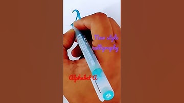 #calligraphy #alphabet #aradhana #shorts #signature #viral #viralshorts #shortvideo