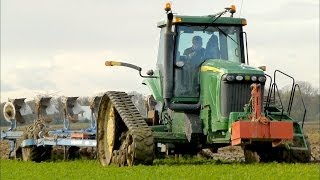 John Deere 8420T w/ Lemken Vari-Diamant 7 | Controlled Traffic Farming