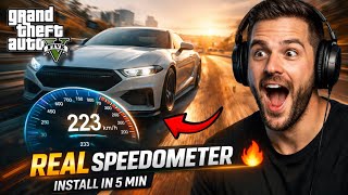 How to Install Speed Meter Mod in GTA 5 | Speedometer Mod (2026) | Fast & Easy screenshot 1