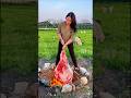 I Buried 12kg of Meat for 15 Hours! 🍖🔥#meat #recipe #cooking