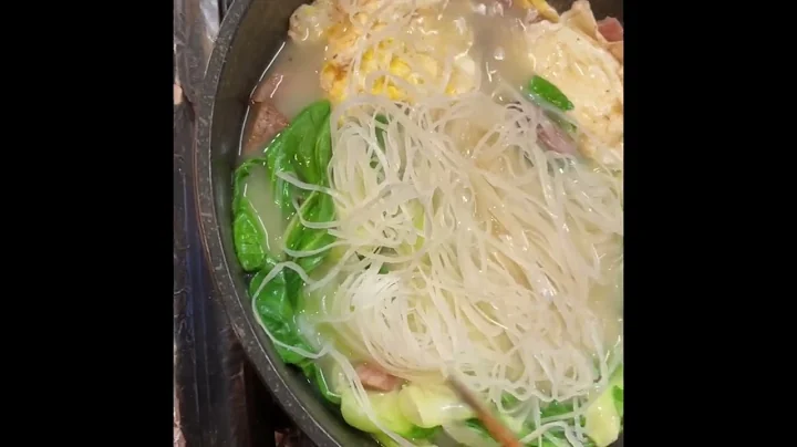 How to Make Bok-Choy Egg Ham Pho Noodles