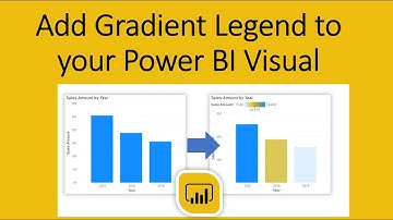 Add Gradient Legend to Power BI Visual